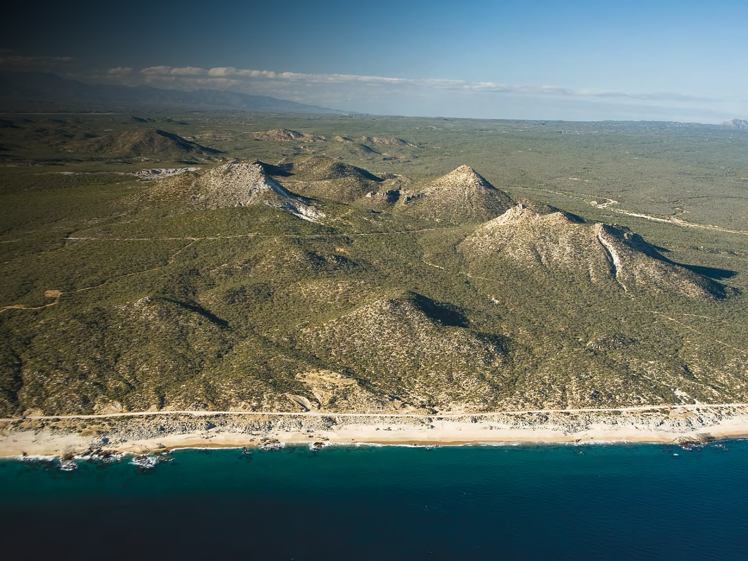 Vista aérea de Punta Gorda